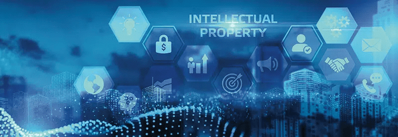 abstract intellectual property background
