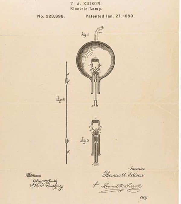 Edison lightbulb